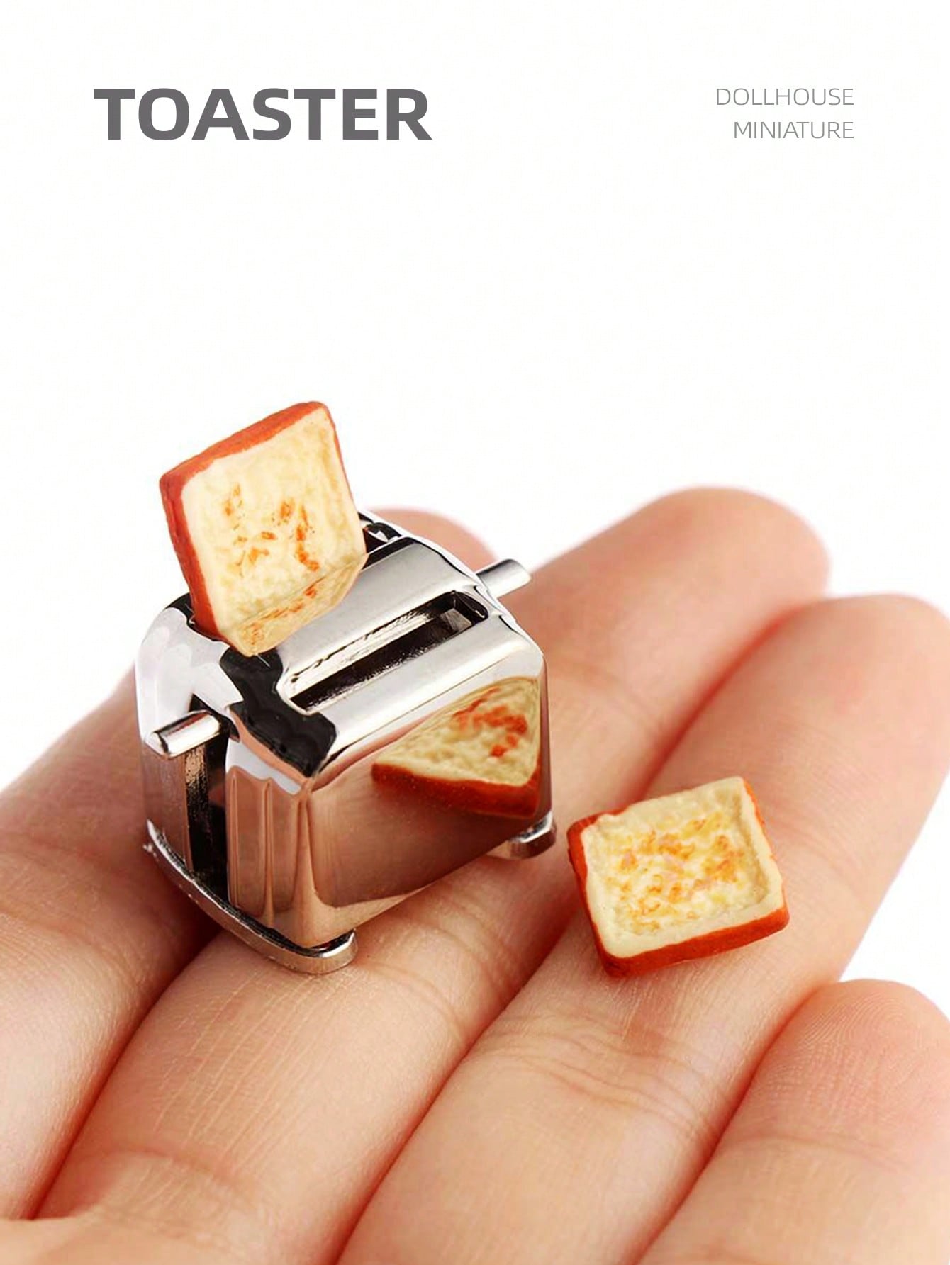 1:12 Dollhouse Miniature Toast - Small Appliances 评论和价格