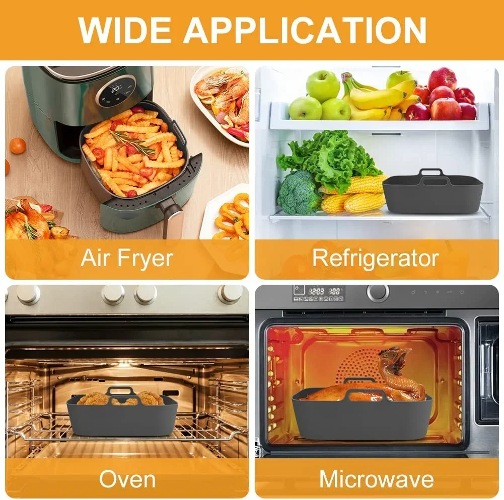 Air Fryer Silicone Pot Thick R - Air Fryer Silicone Pot Liner 评论和价格