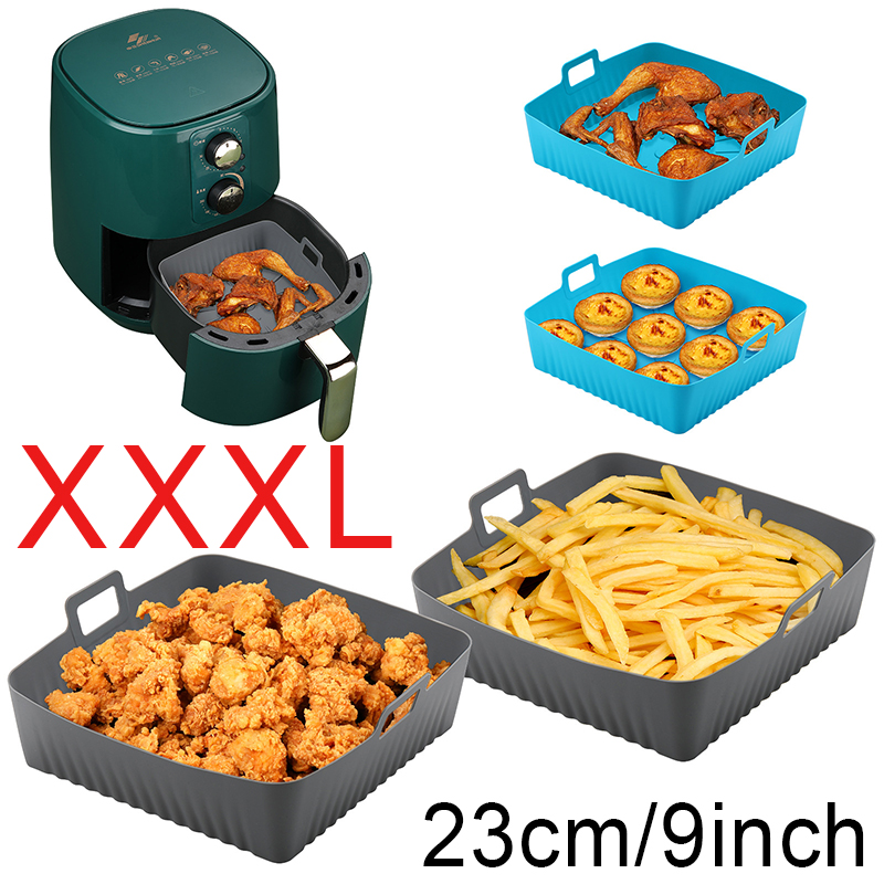 Square Large Silicone Air Frye - Air Fryer Silicone Pot Liner 评论和价格