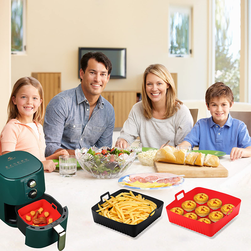 Square Large Silicone Air Frye - Air Fryer Silicone Pot Liner 评论和价格