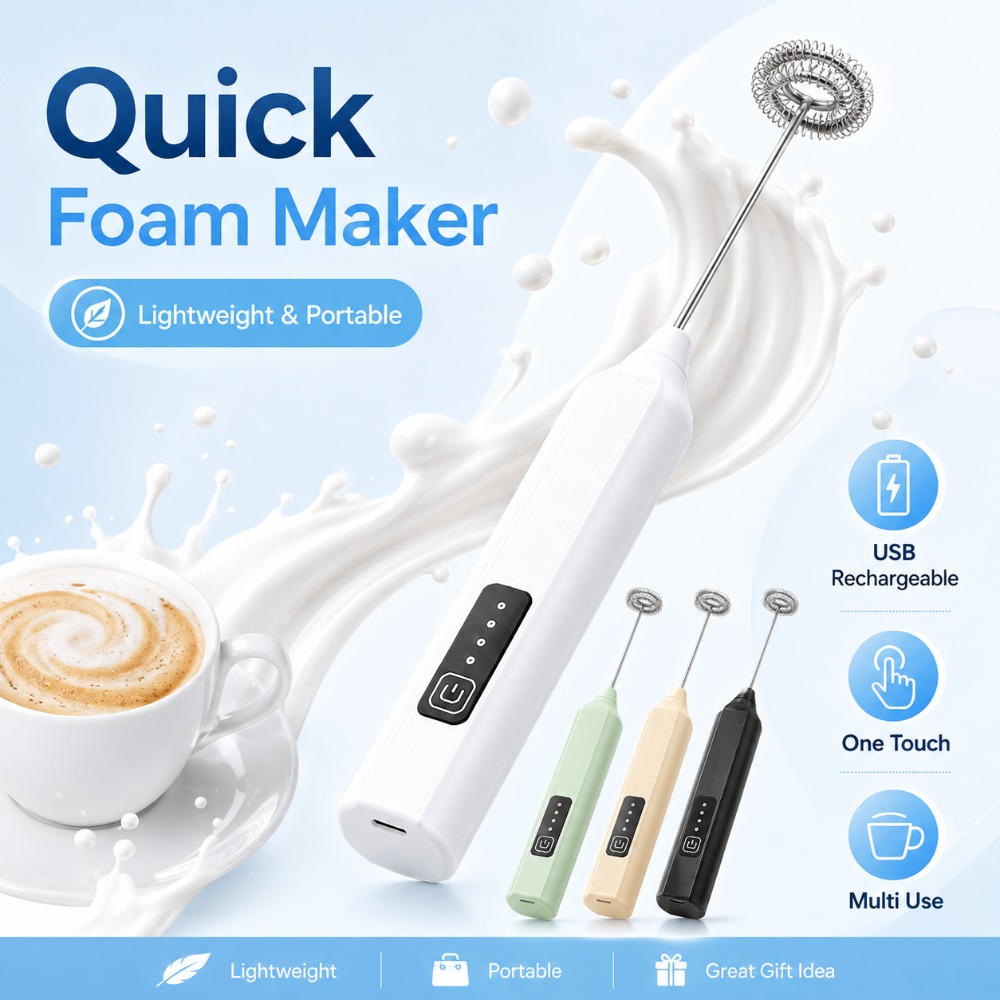 Milk Frother and Egg Beater El - Electric Milk Frother Handheld 评论和价格