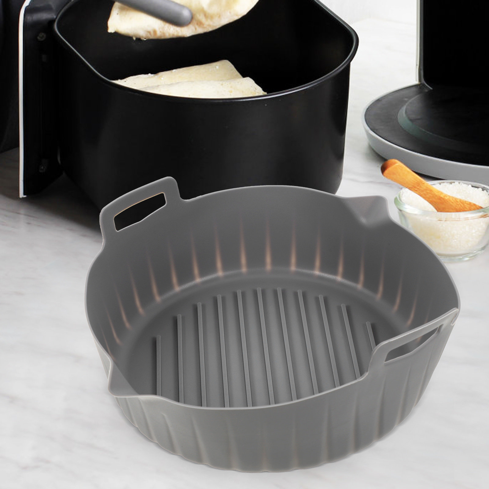 Air Fryer Silicone Pot Round N - Air Fryer Silicone Pot Liner 评论和价格