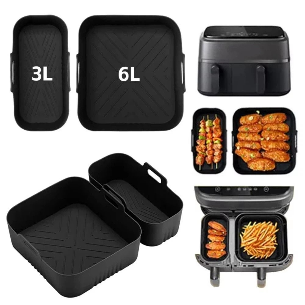 6L/3L Air Fryer Liner Non-Stic - Air Fryer Silicone Pot Liner 评论和价格