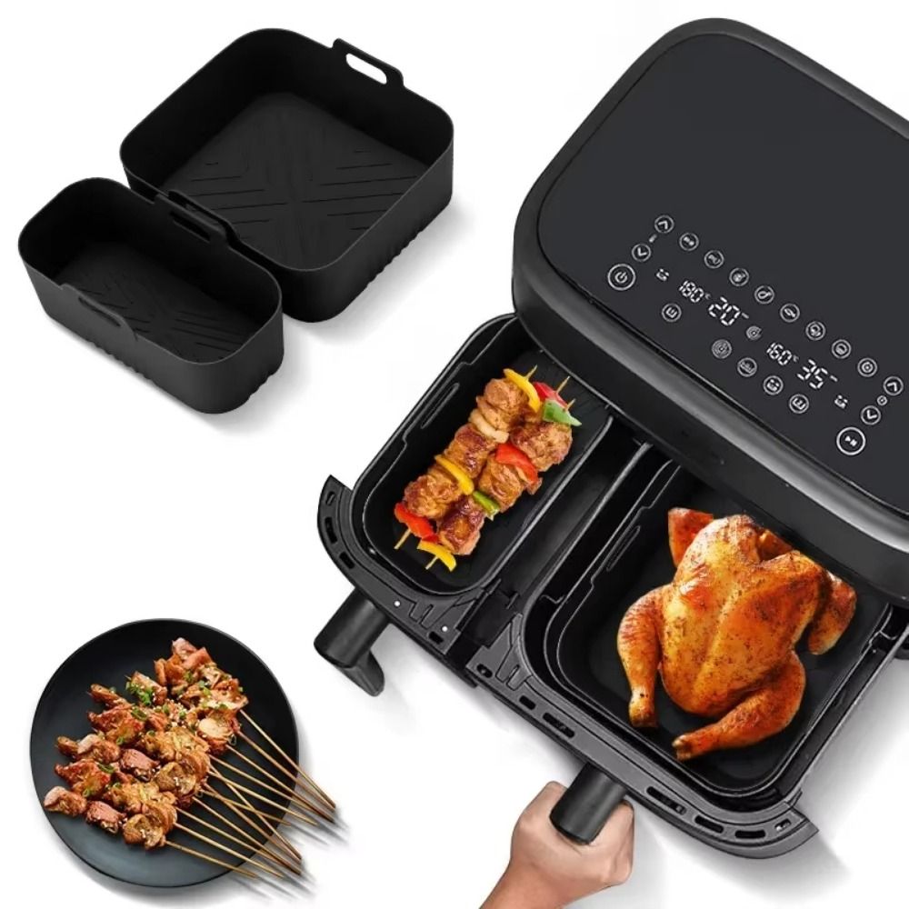 6L/3L Air Fryer Liner Non-Stic - Air Fryer Silicone Pot Liner 评论和价格
