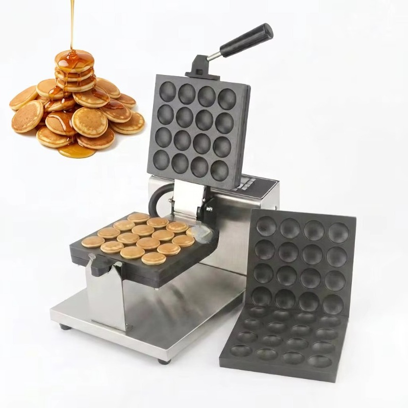 Nonstick Poffertjes Machine 16 - Mini Waffle Maker Machine 评论和价格