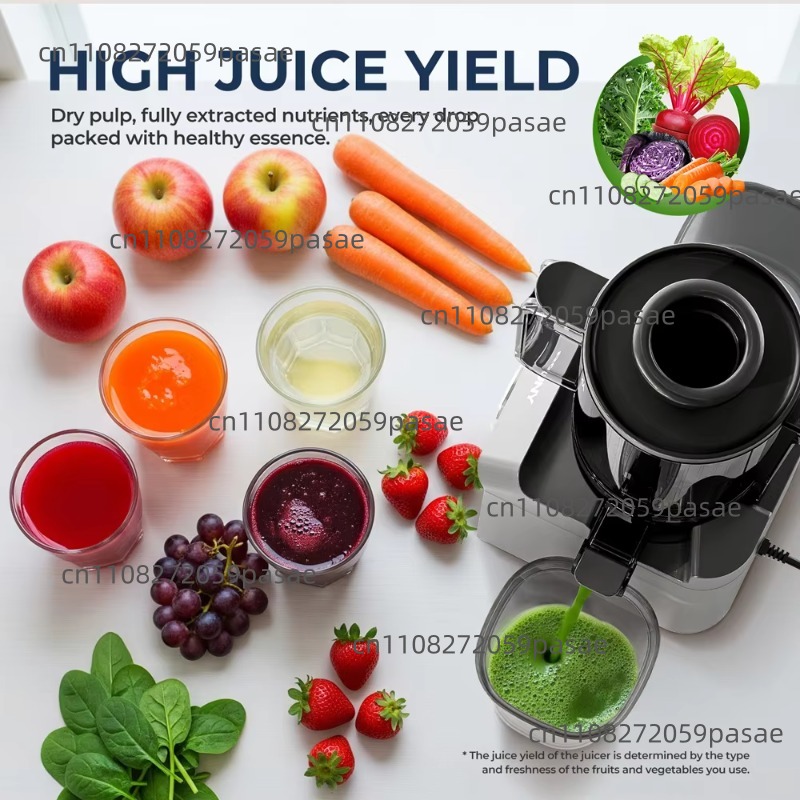 Maximum power 680W wide-mouthe - Electric Slow Juicer Cold Press 评论和价格