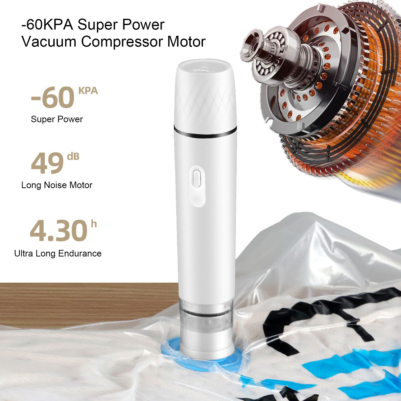 Electric Air Pump Handheld Vac - Food Vacuum Sealer Machine 评论和价格