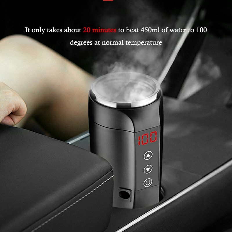 Smart Travel Car Mug 304 Stain - Electric Kettle Temperature Control 评论和价格