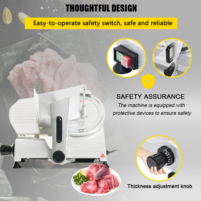 Commercial Electric Meat Slice - Automatic Meat Slicer Home 评论和价格