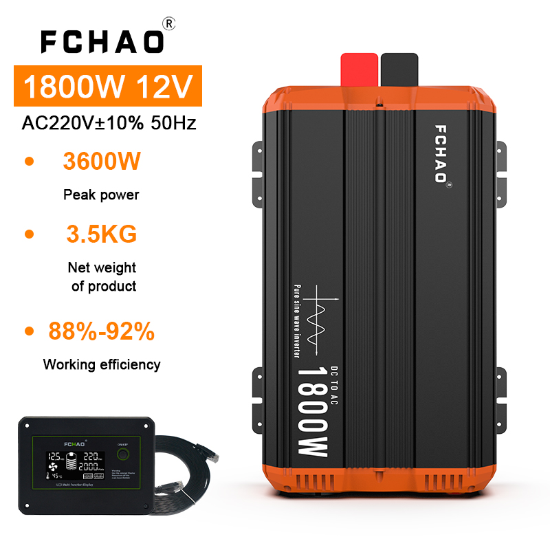 1800W Power Inverter DC 12V to - Home Appliances 评论和价格