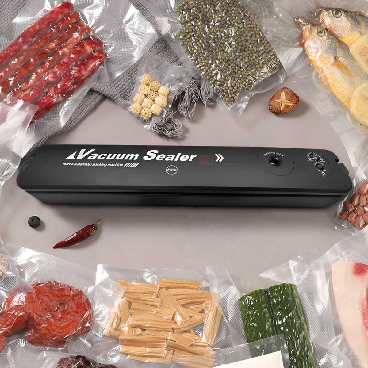 220V EU Plug Food Vacuum Seale - Food Vacuum Sealer Machine 评论和价格