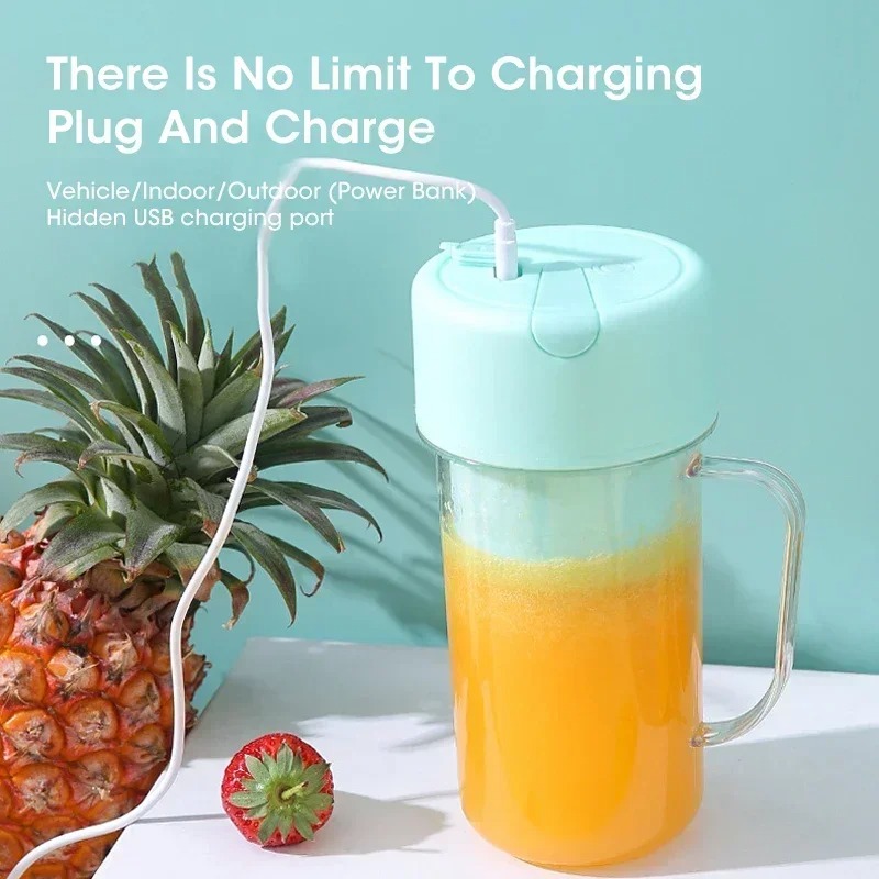 Portable USB Rechargeable 300m - Portable Blender Usb Rechargeable 评论和价格